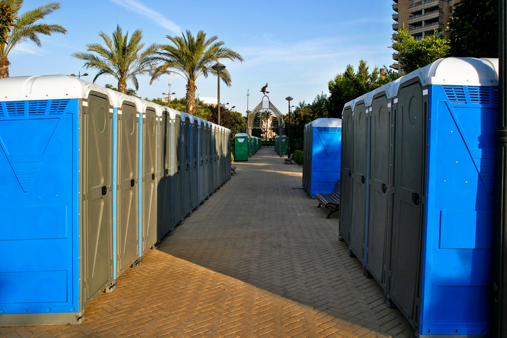 Portable,chemical,toilets,for,quantities,of,public,or,sporting,events
